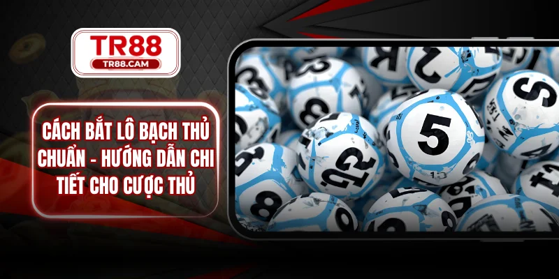 cách bắt lô bạch thủ chuẩn